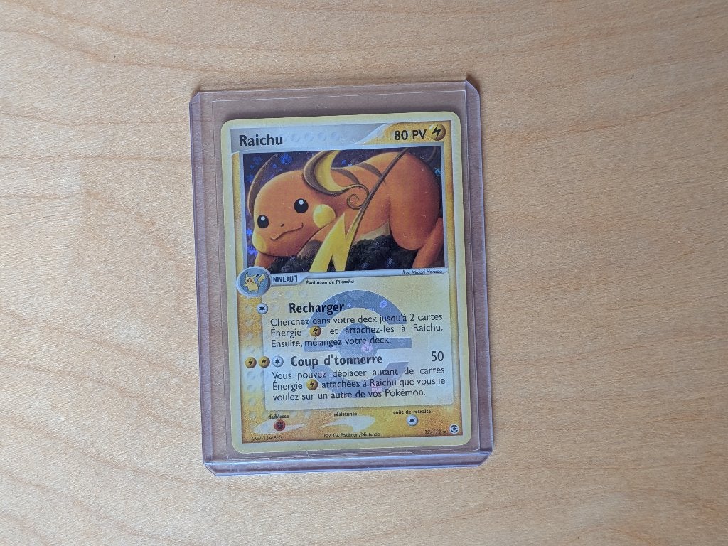 Raichu (FL 12) EX FireRed & LeafGreen, Ophalen of Verzenden, Gebruikt, Losse kaart, Foil