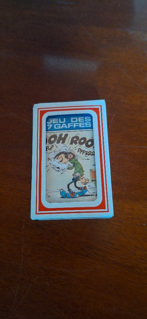 Gaston Lagaffe Franquin, Spel van de 7 Gaffes, Comic 1985, Eén stripboek, Nieuw, Ophalen of Verzenden, Franquin