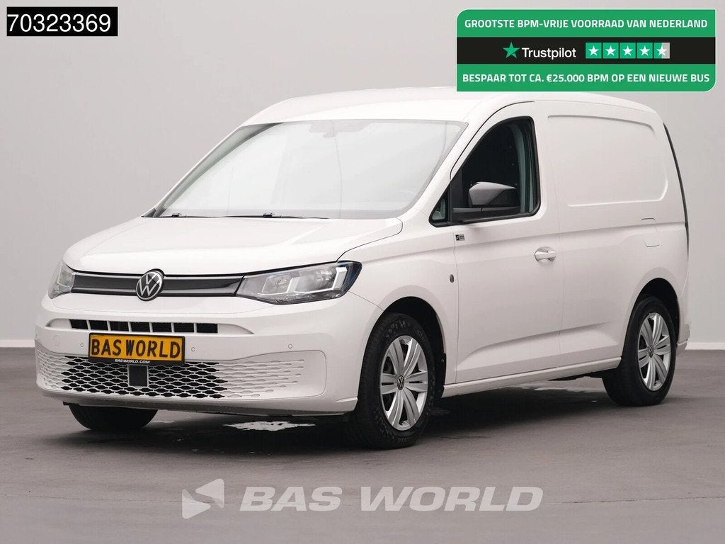Volkswagen Caddy 122pk Automaat L1H1 Navi Airco Cruise Camer, Gebruikt, Euro 6, 4 cilinders, Volkswagen