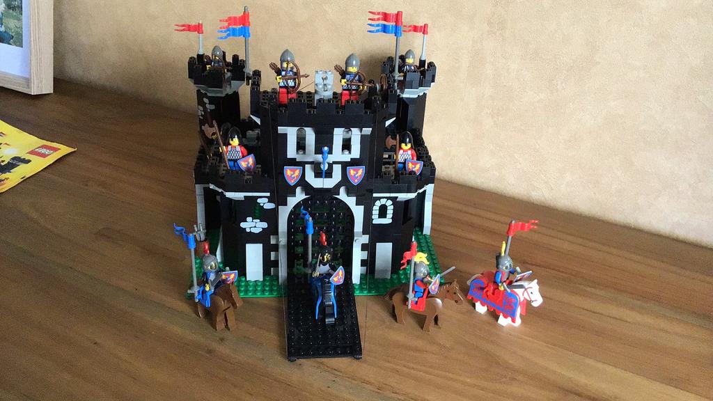 Legoland 6085 Black Monarch’s Castle., Lego, Ensemble complet, Enlèvement, Utilisé