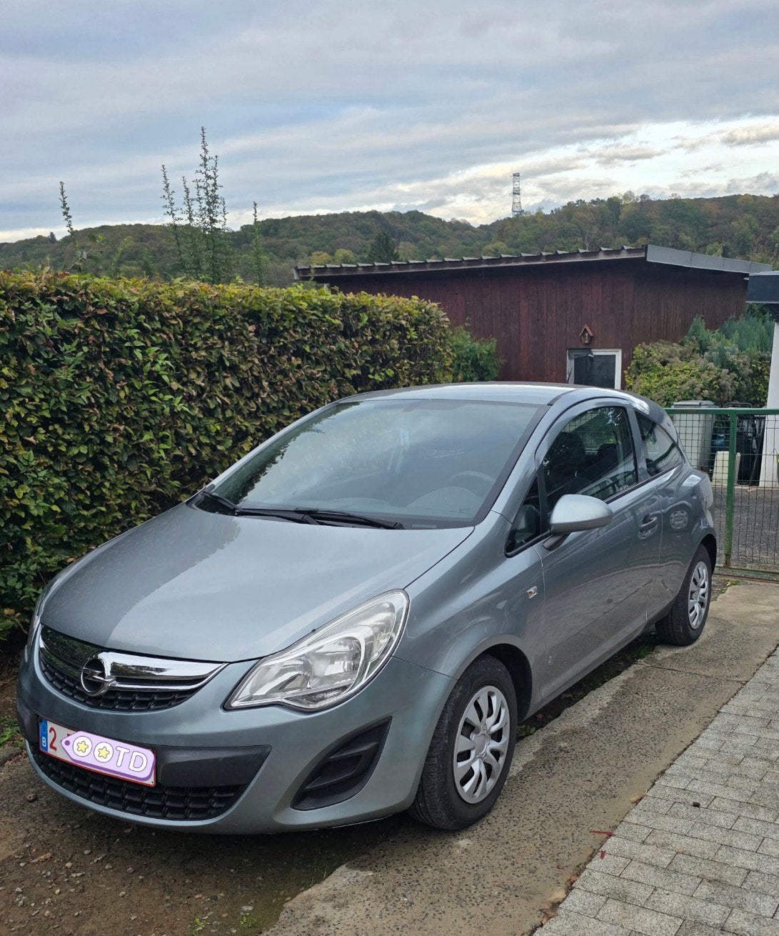 À vendre – Opel Corsa 1.3 CDTI Diesel 75 ch – 2012, Voorwielaandrijving, Stof, Zwart, Bedrijf