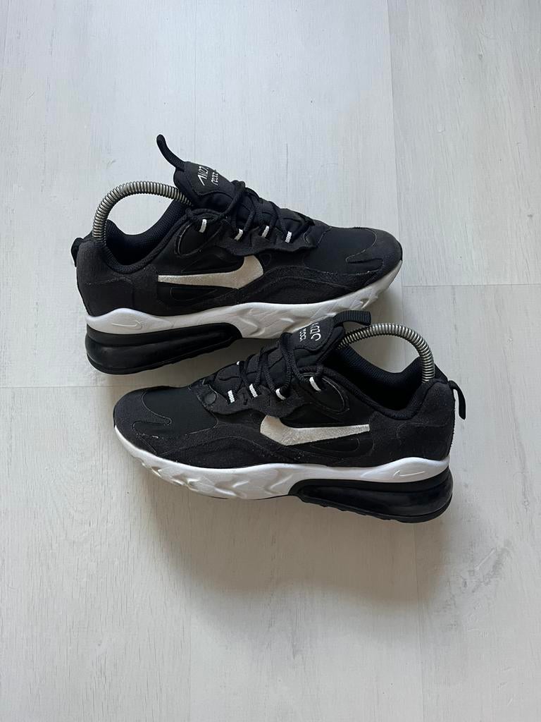 Nike Air Max 270 React ‘Black’ - Maat EU 38, Vêtements | Hommes, Chaussures, Porté, Baskets, Noir, Enlèvement ou Envoi
