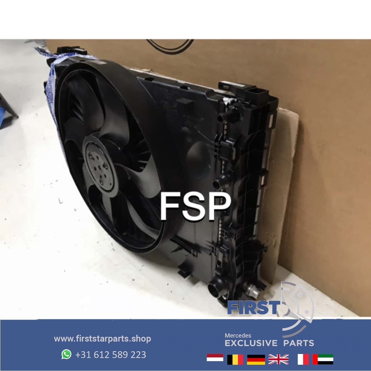 Mercedes C Klasse W205 200 220 KOELERPAKKET COMPLEET ORIGINE, Utilisé, -, -, Enlèvement ou Envoi