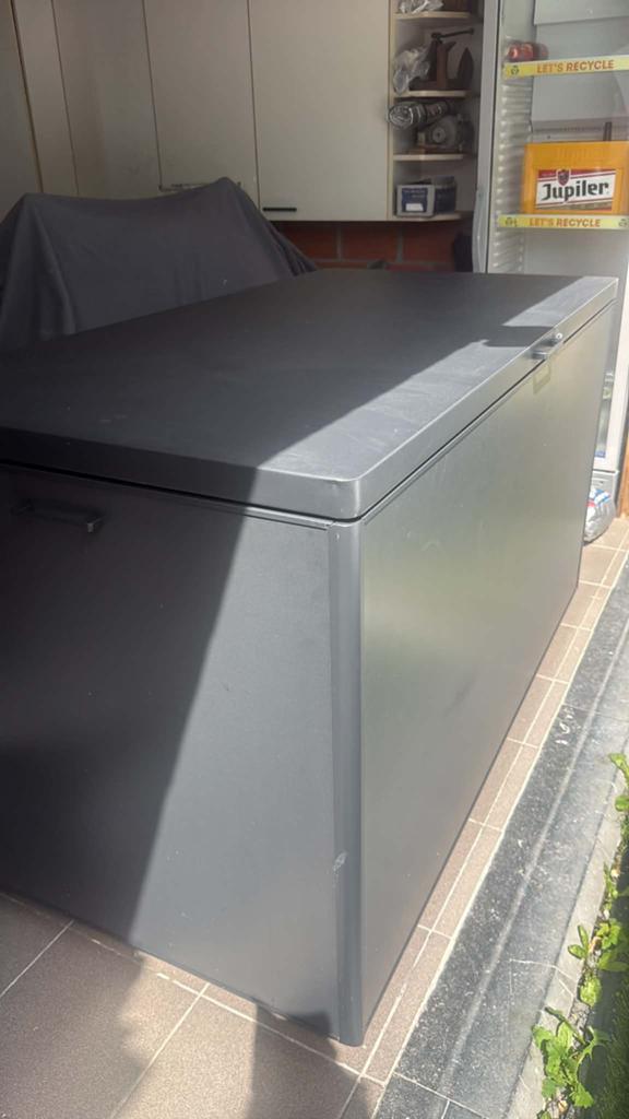 Kussenbox aluminium zwart Bristol, Tuin en Terras, Bergingen en Tuinkasten, Ophalen, Zo goed als nieuw
