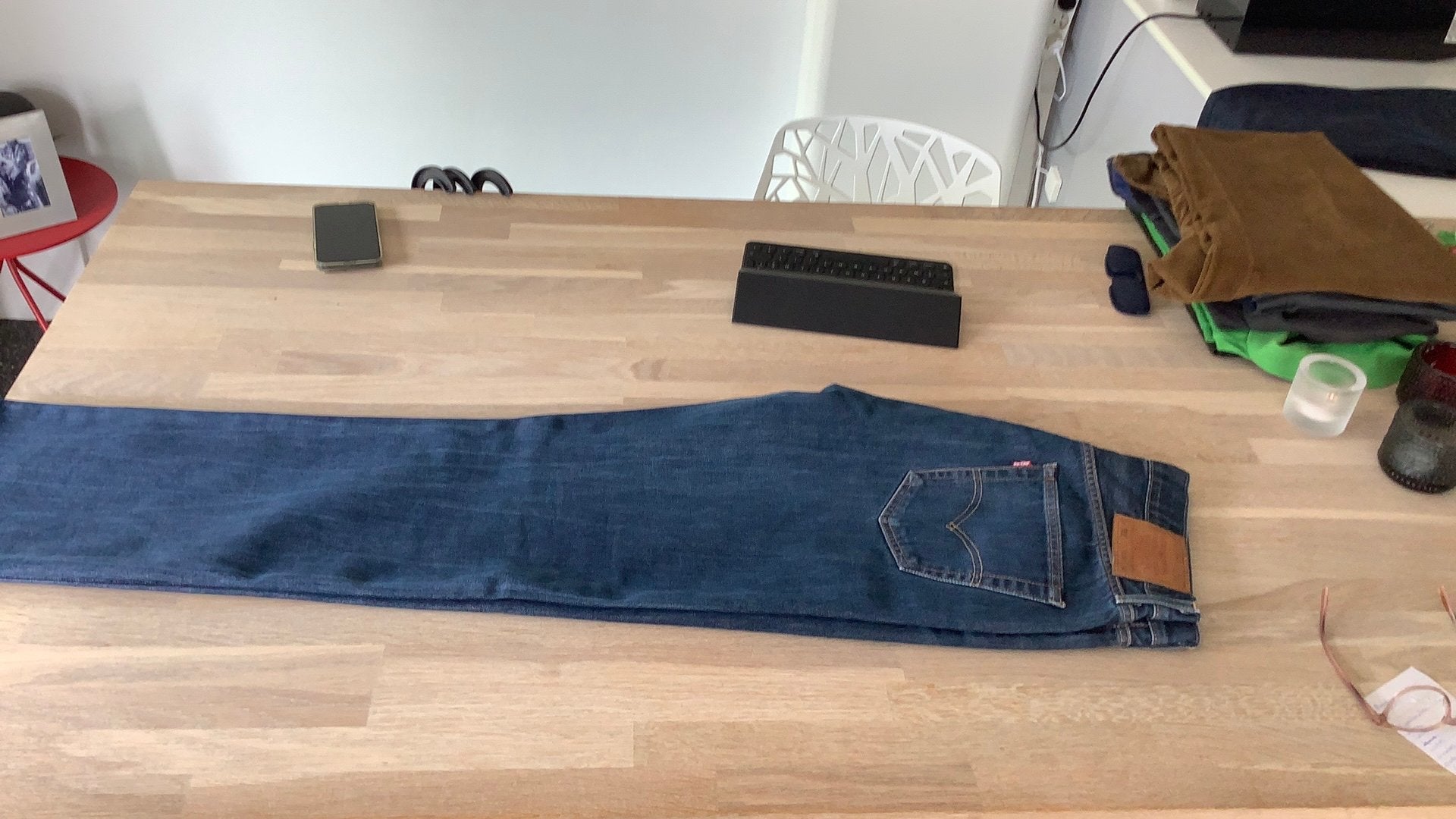 Levis 501 jeans heren, Enlèvement ou Envoi, Comme neuf, Bleu, Autres tailles de jeans