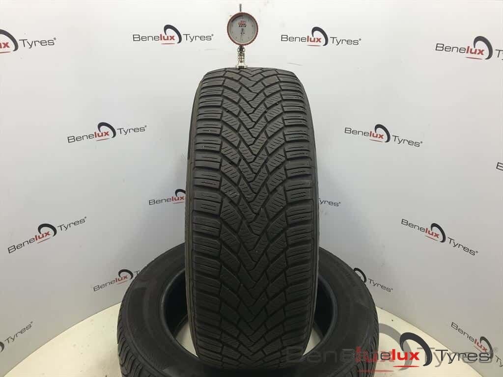 winter 205/55R16 91H Continental TS850 205/55 R16 205/55/16, Auto-onderdelen, Ophalen, Gebruikt, -, Band(en)