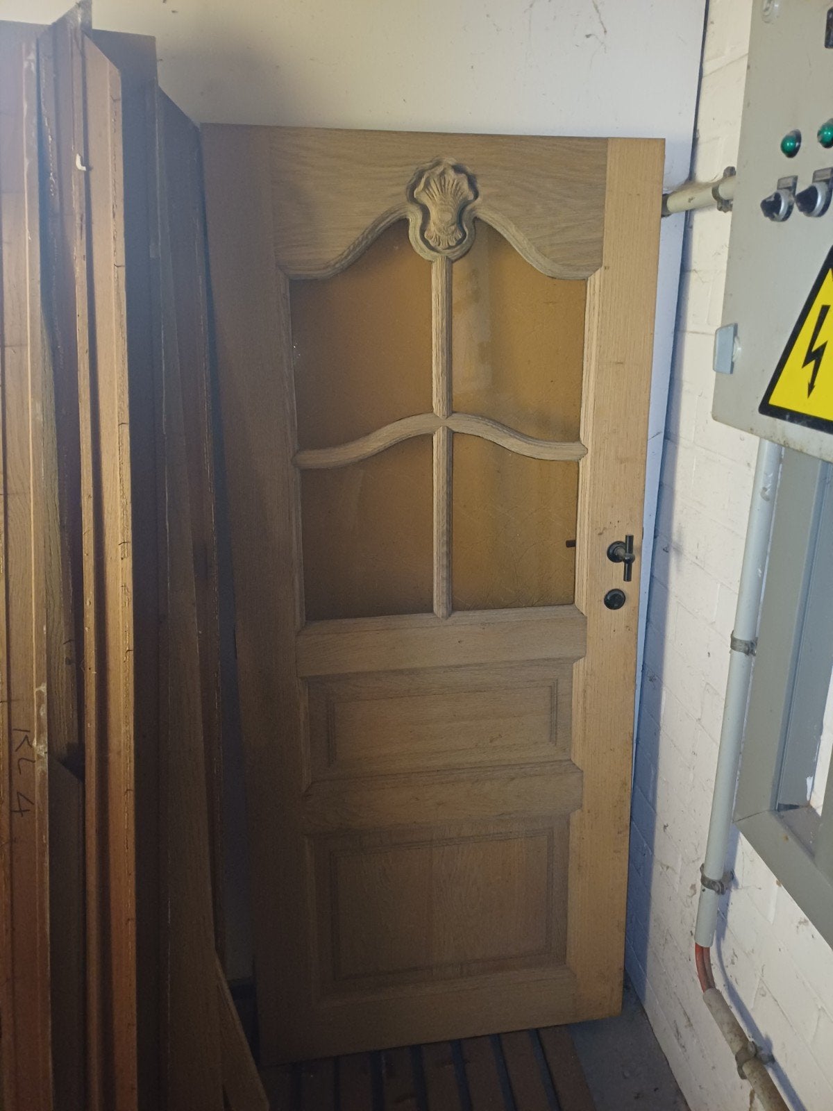 houten binnendeur, Ophalen, Binnendeur