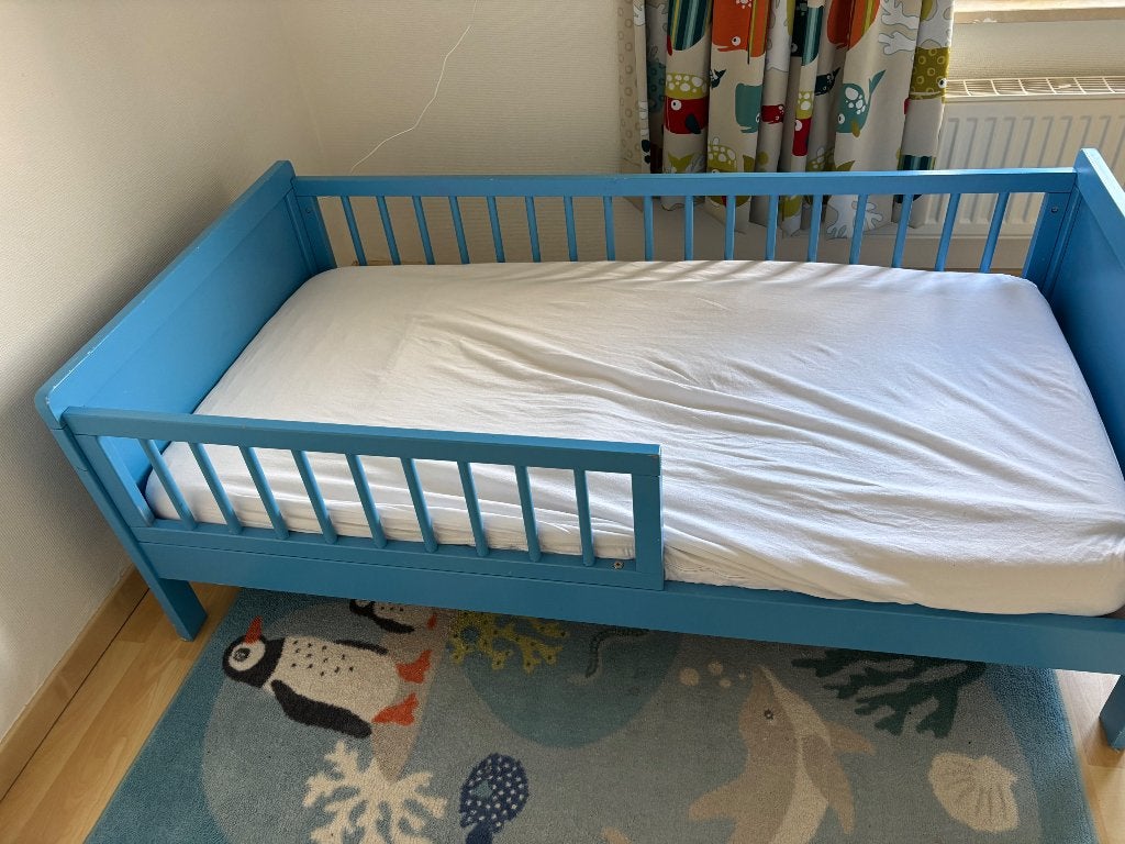 Peuterbed, Enfants & Bébés, Matelas, 70 à 85 cm, Enlèvement, Utilisé