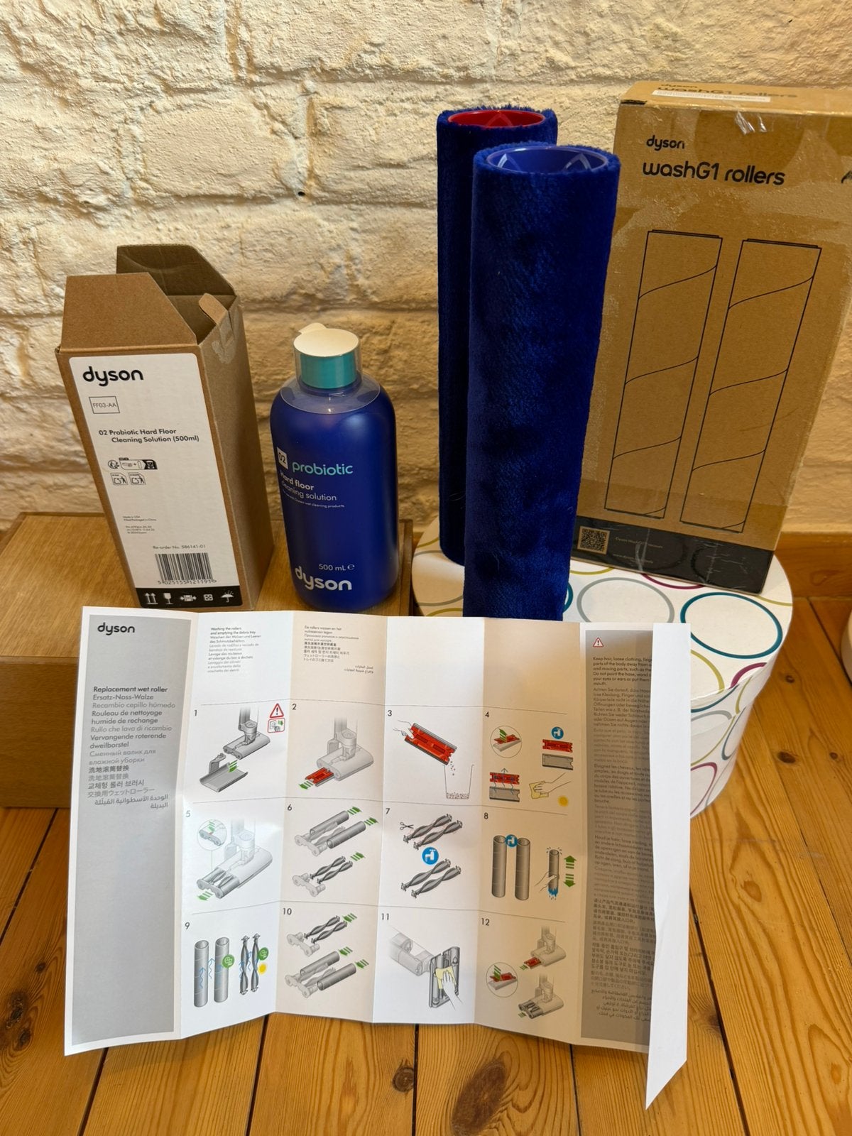 Kits d’entretien pour le Dyson WashG1 produits et rouleaux, Electroménager, Enlèvement ou Envoi, Neuf