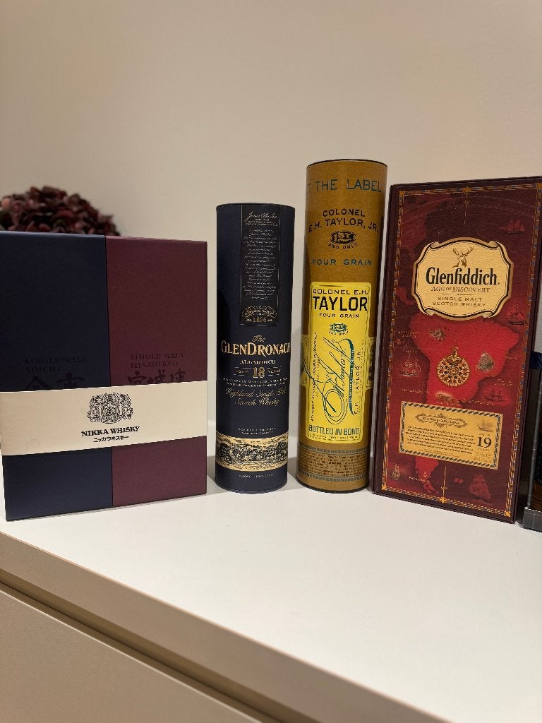 Exclusieve variërende whisky collectie, Ophalen, Overige gebieden, Overige typen, Nieuw