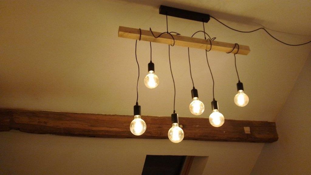 Lustre, Enlèvement, Comme neuf, Bois