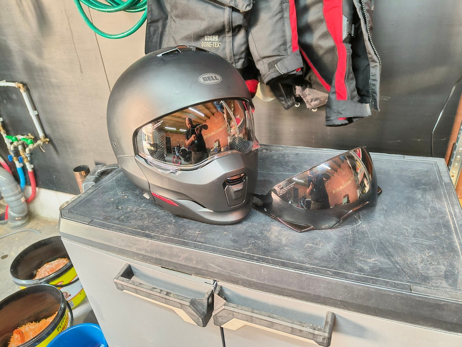 Bell Broozer XL, Motoren, Kleding | Motorhelmen, Ophalen, XL, Jethelm