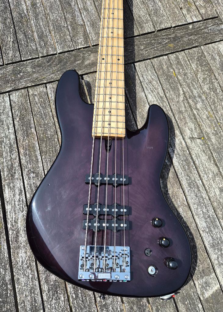 Franck Beliér Custom Jazz V 2005 (Handbuild), Muziek en Instrumenten, Ophalen, Gebruikt, Elektrisch, 5-snarig