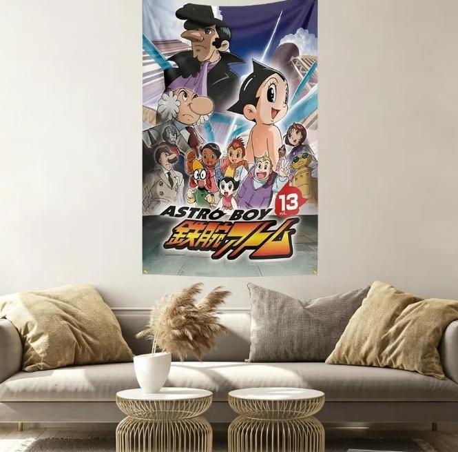 Grote vlaggen Astro Boy (150x90cm), Ophalen of Verzenden, Nieuw
