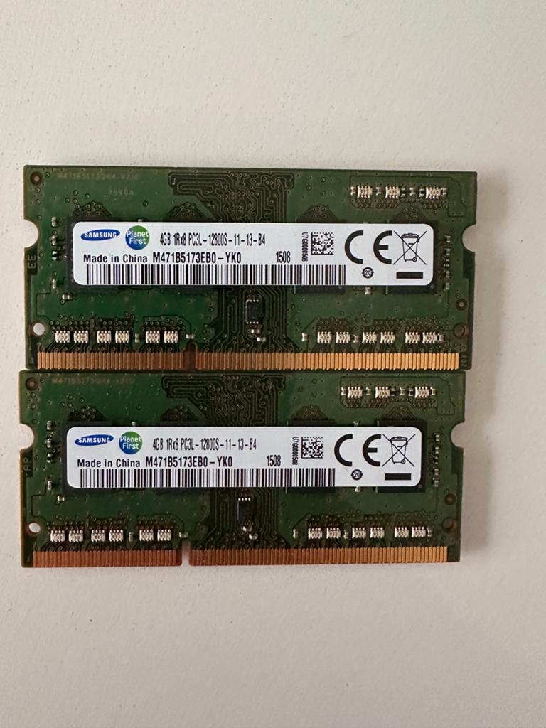 8gb ddr3 ram Samsung, Computers en Software, RAM geheugen, Ophalen of Verzenden, Zo goed als nieuw, DDR3