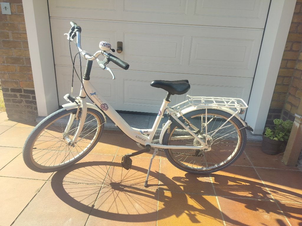 Meisjesfiets bfk 24 inch, Fietsen en Brommers, Ophalen, Versnellingen, BikeFun Kids (BFK), Gebruikt
