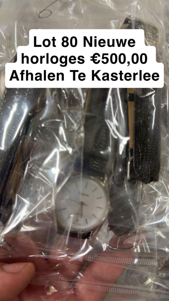 Montres - prix de gros, Enlèvement