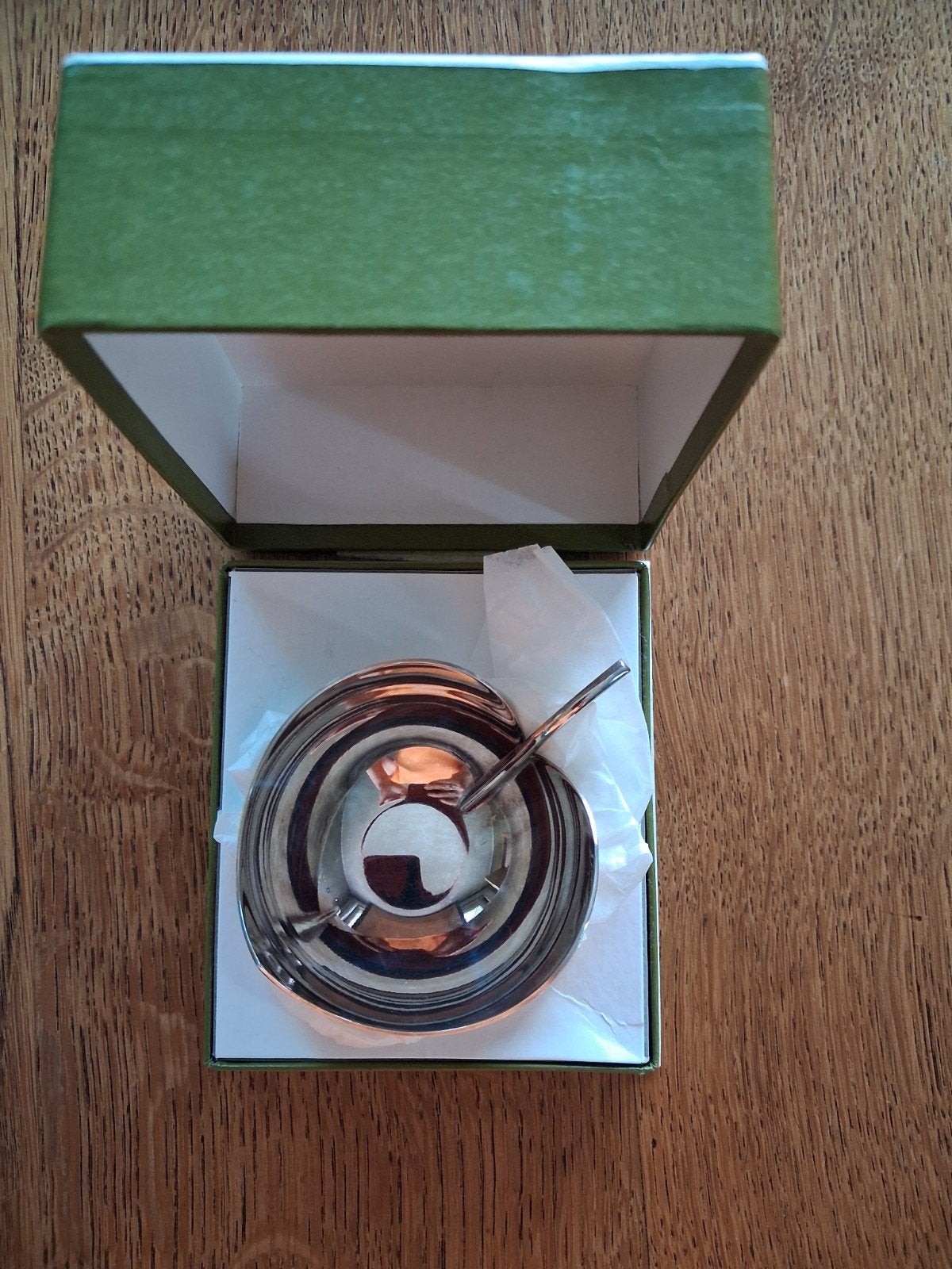 Christofle coupelle, Enlèvement ou Envoi, Objet, Gris, Signé