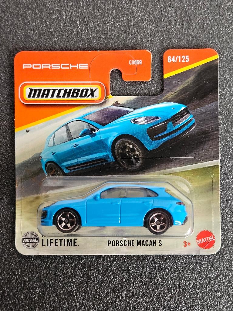 1/64 Matchbox JBR64 Porsche Macan S, Ophalen of Verzenden, Nieuw, Auto