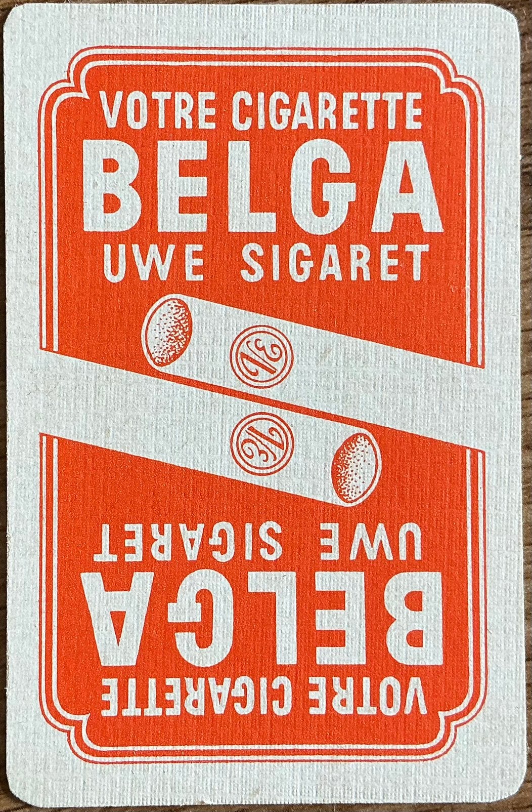Ancien jeu BELGA CIGARETTE, Enlèvement ou Envoi, Comme neuf, Carte(s) à jouer