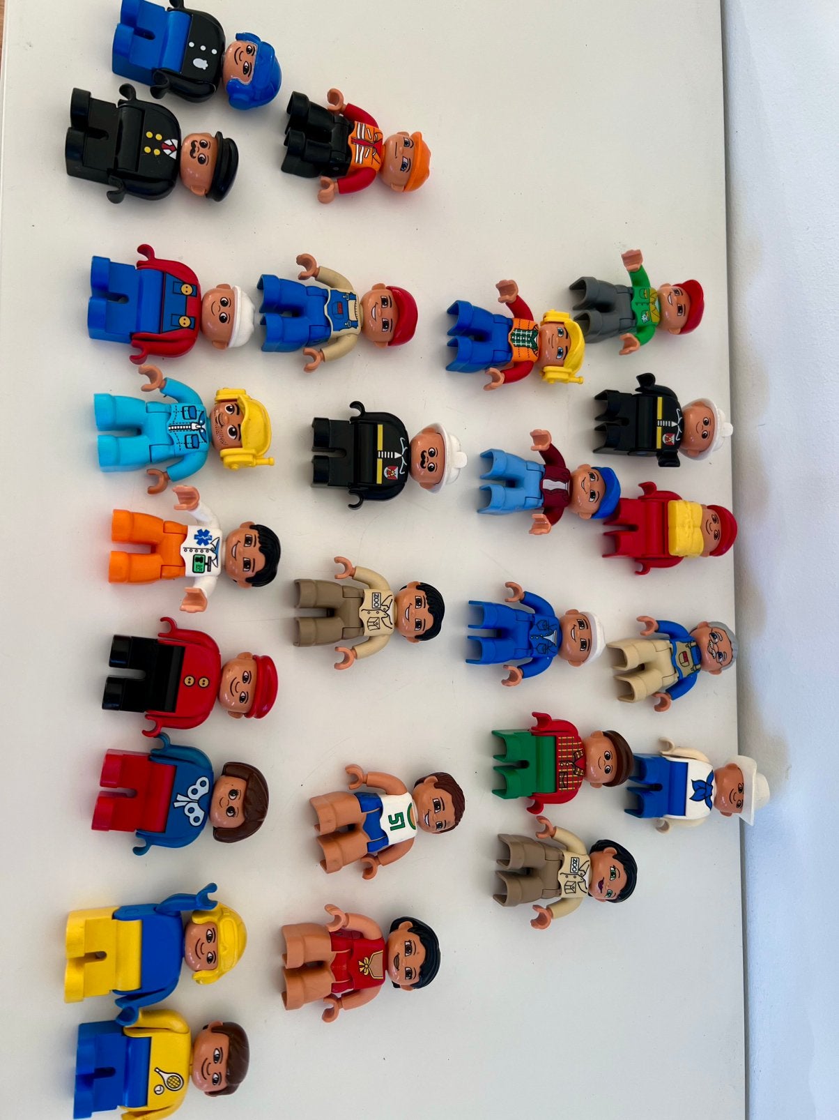 25 lego duplo figuren, Ophalen of Verzenden, Zo goed als nieuw, Duplo