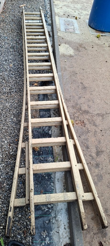 Trapladder, Ophalen, Gebruikt, Ladder, Opvouwbaar of Inschuifbaar