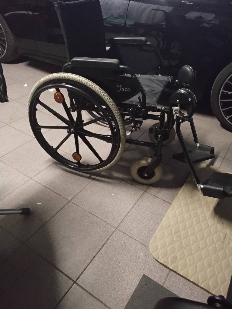 chaise roulante, Divers, Enlèvement, Pliant, Comme neuf, Fauteuil roulant à pousser