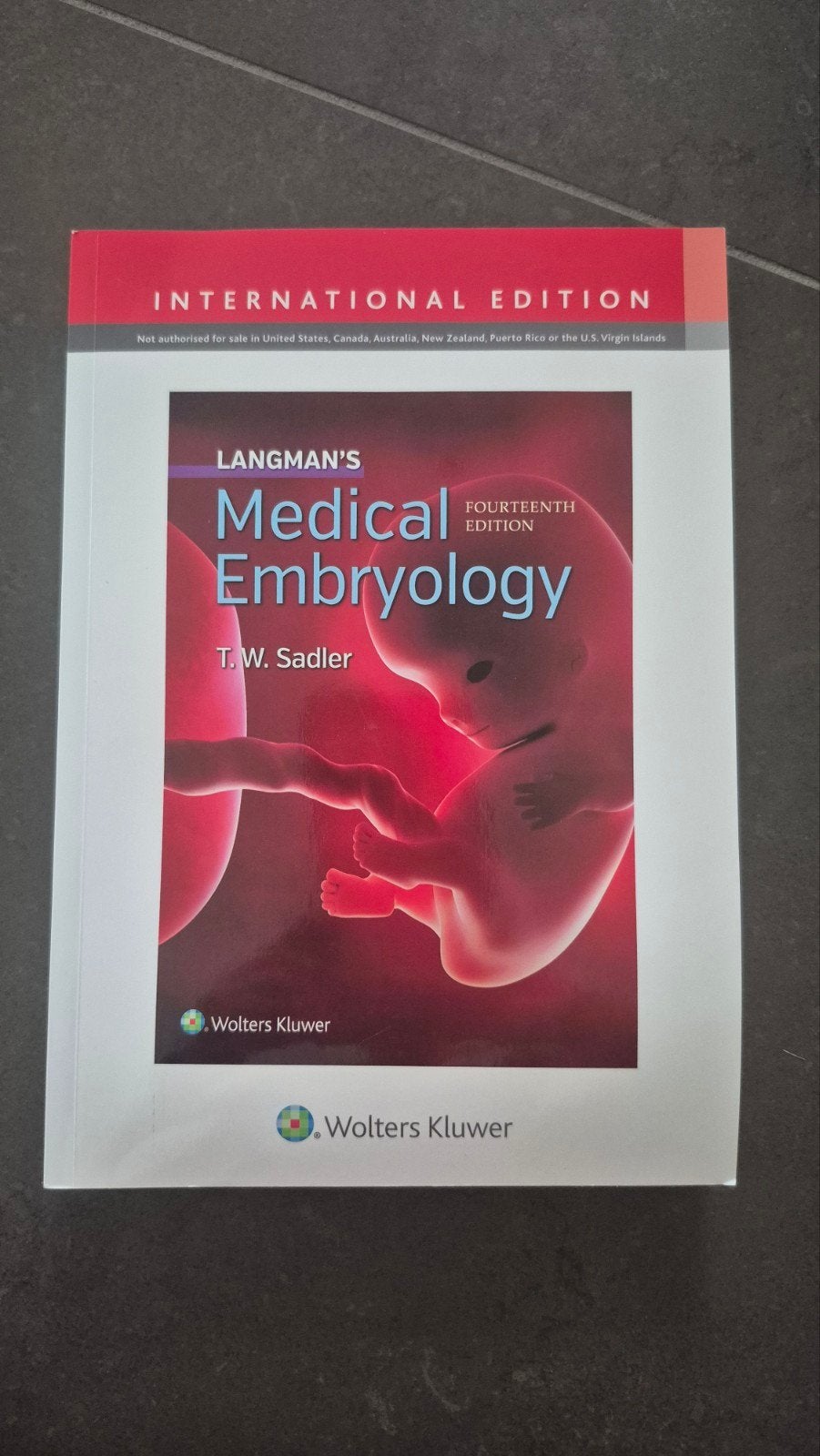 Langman's Medical Embryology 14e IE, Boeken, Ophalen of Verzenden