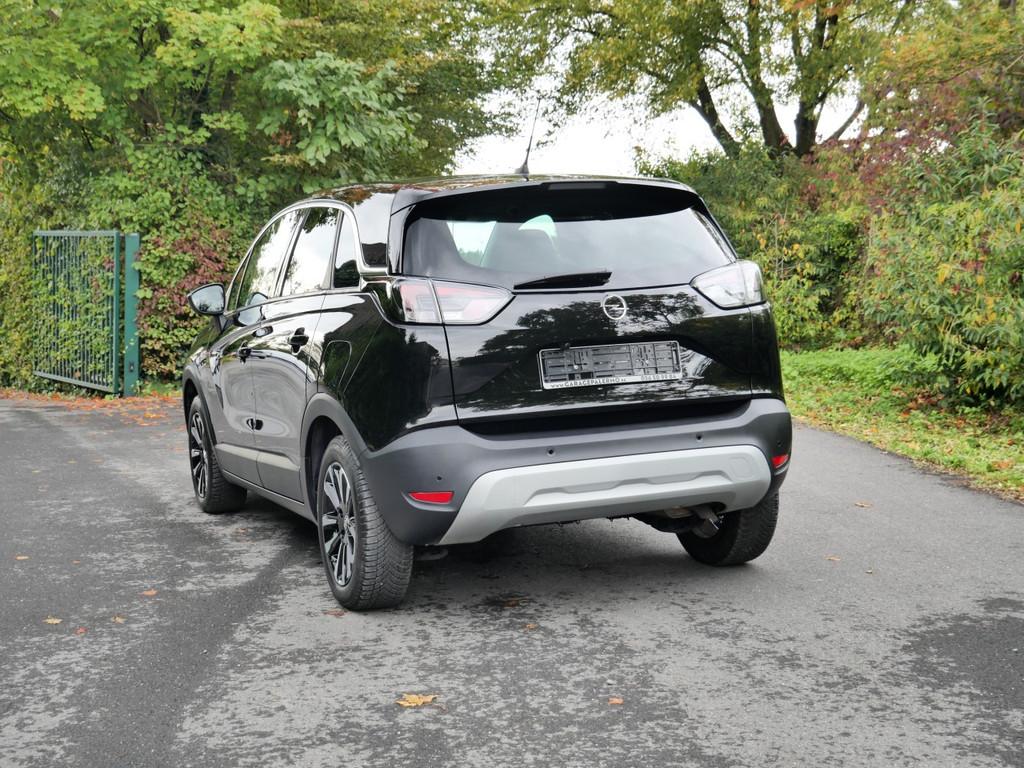 Opel Crossland ELEGANCE (bj 2023), Auto's, Voorwielaandrijving, Gebruikt, 1199 cc, Zwart