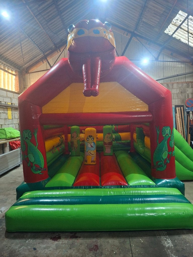 Springkasteel  Kameleon TE KOOP, Ophalen, Gebruikt