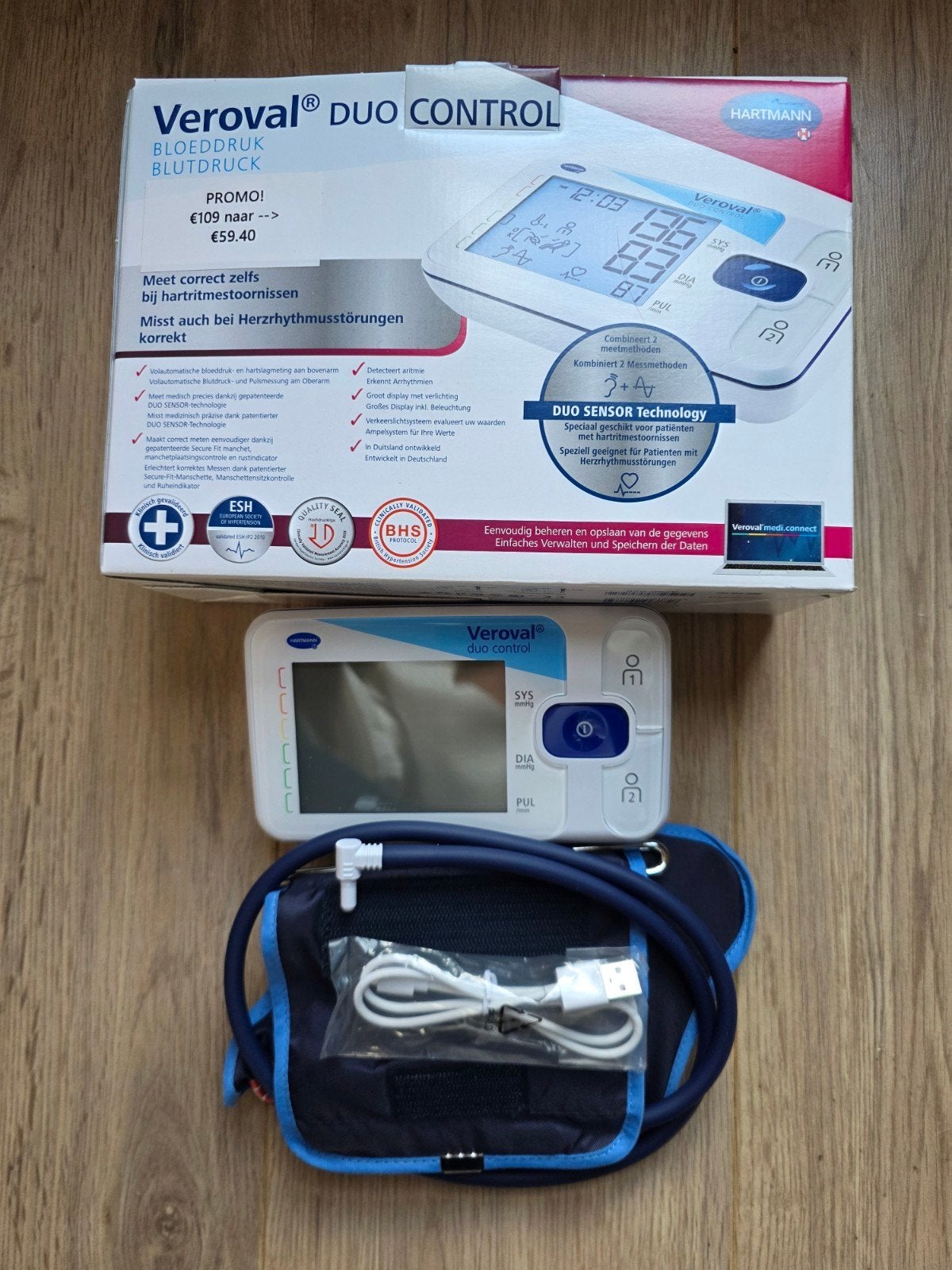 Veroval duo control bloeddrukmeter, Enlèvement ou Envoi, Neuf