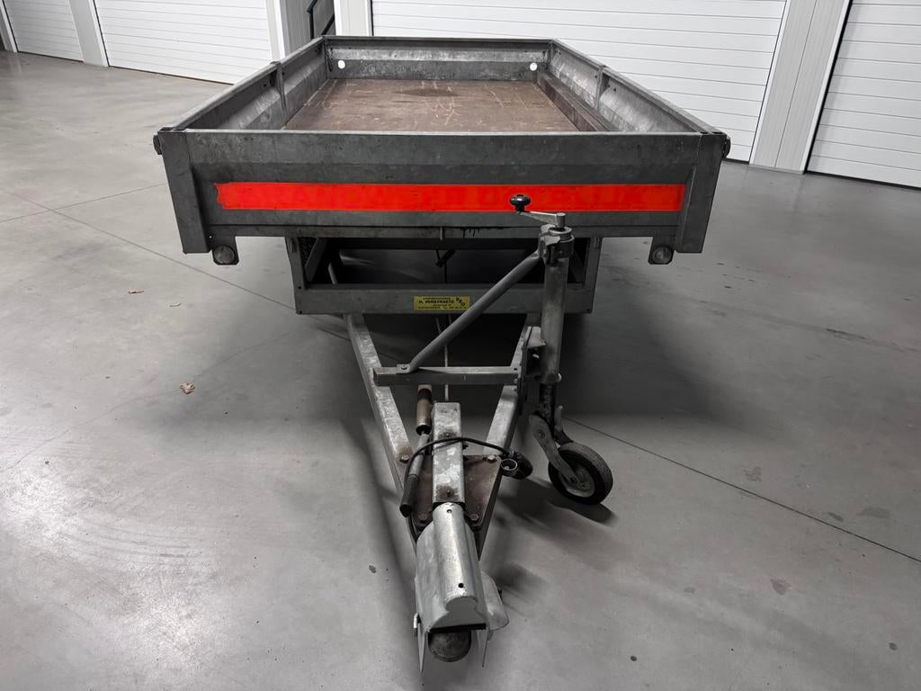 Geremde aanhangwagen merk VSO, geen kipper, max 1500kg, Auto diversen, Ophalen, Zo goed als nieuw