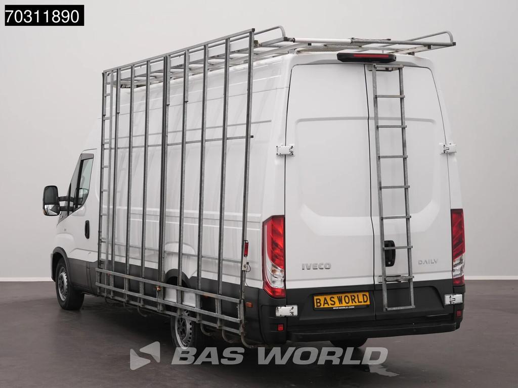 Iveco Daily 35S16 Glasresteel L3H3 160PK Navi Airco Cruise C, Stof, Euro 6, Iveco, Multifunctioneel stuurwiel