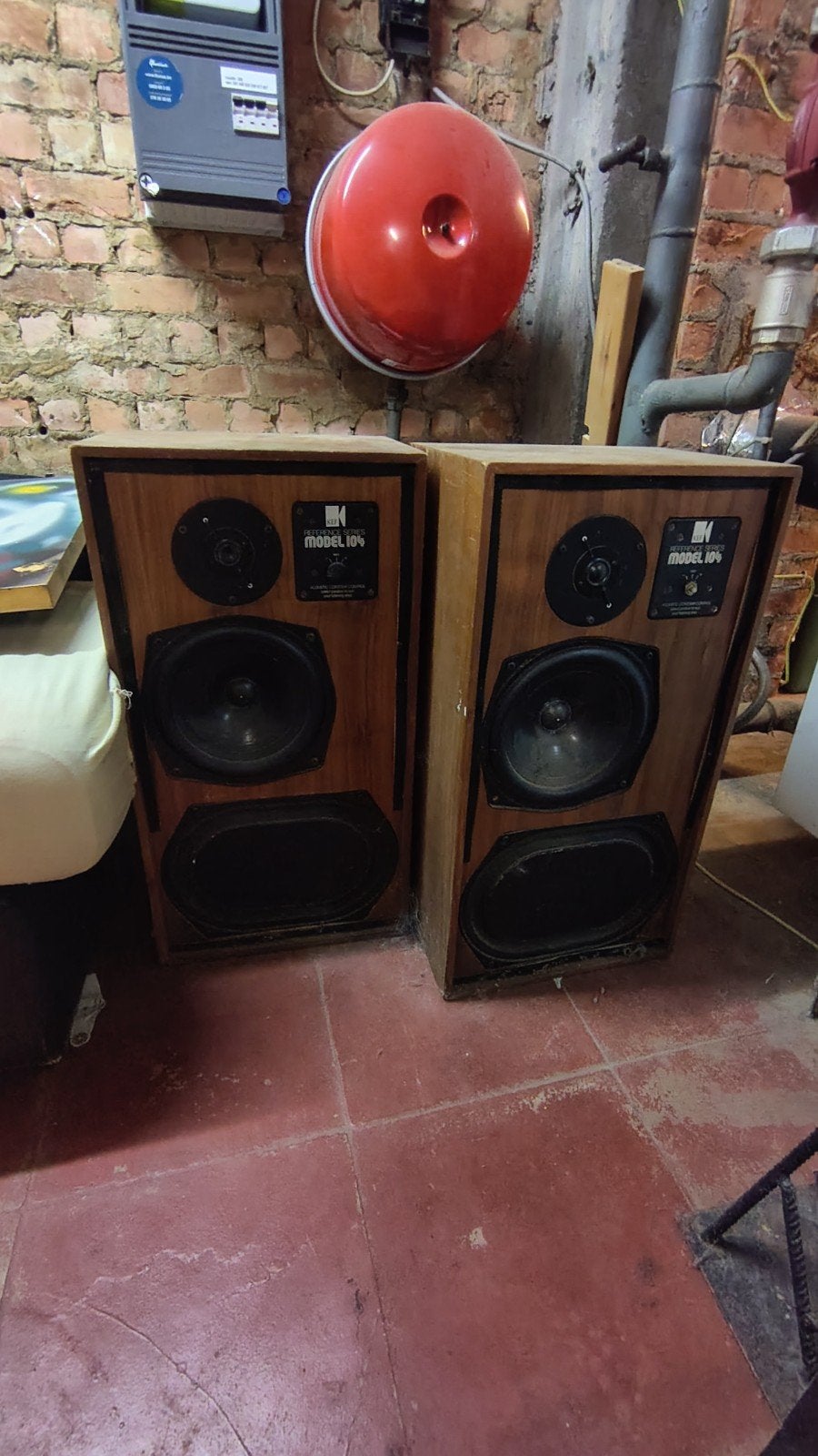 Oude speakers, Audio, Tv en Foto, Luidsprekerboxen, Ophalen, KEF