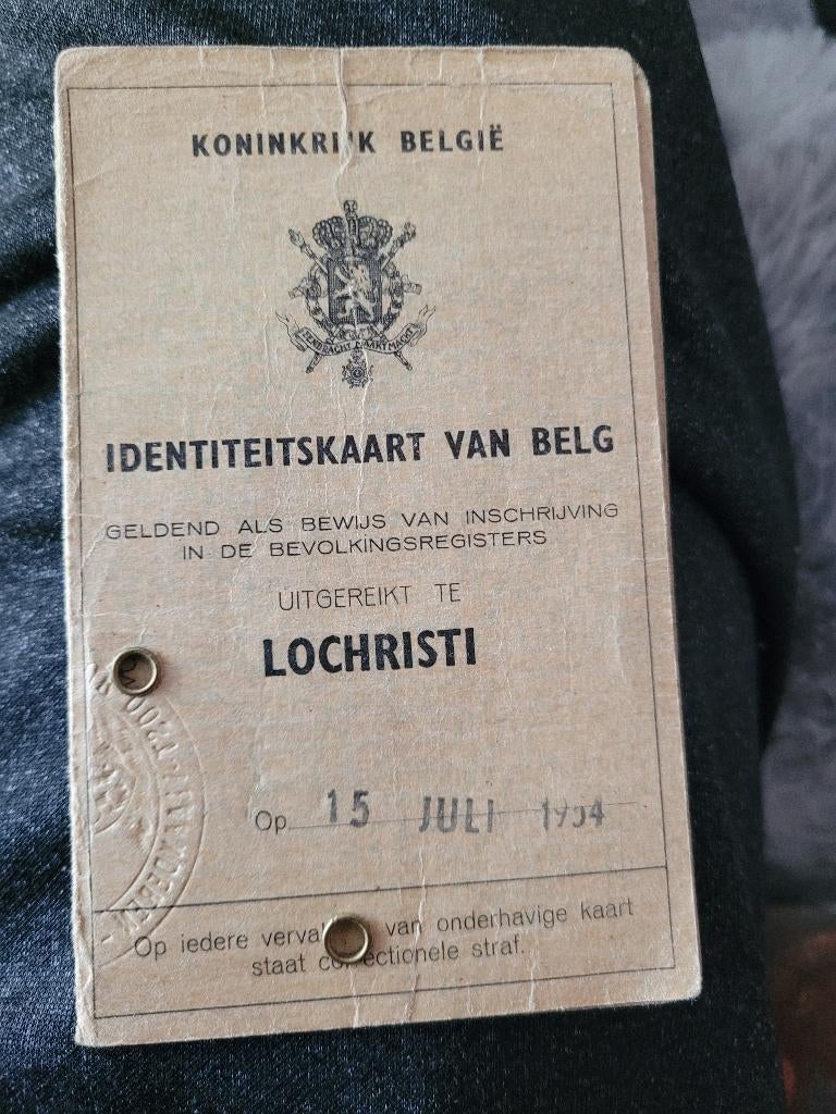Carte d'identité belge, Enlèvement ou Envoi