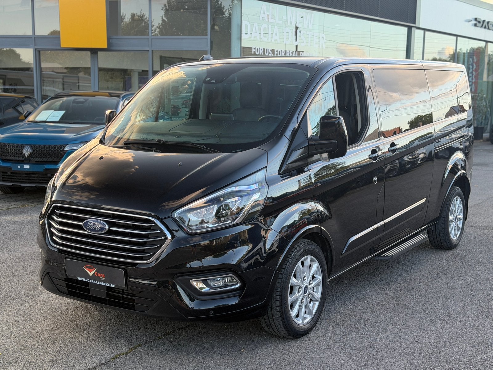 Ford transit custom titanium 8pl automaat navi airco+ gar., Automaat, Euro 6, Bedrijf, Diesel