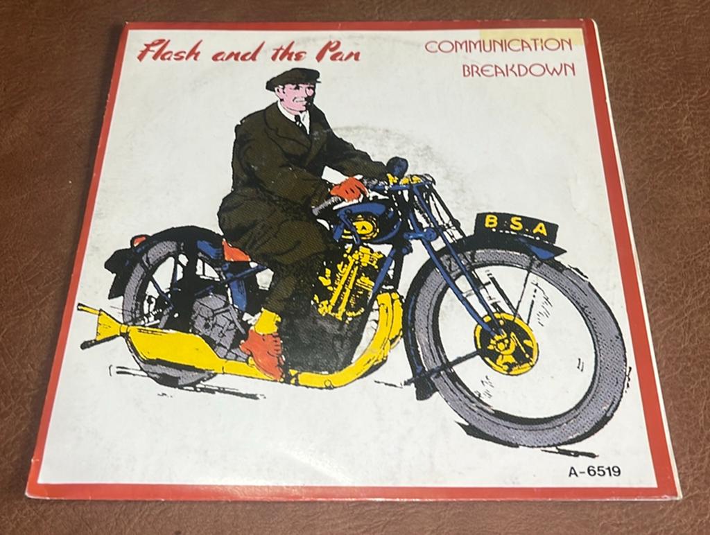 Flash And The Pan ‎– Communication Breakdown - 7” vinyl sing, Ophalen of Verzenden, Gebruikt