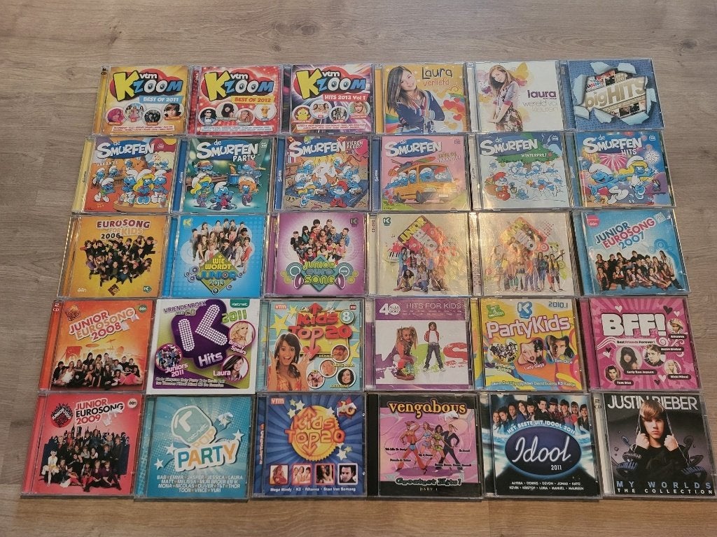 30 cd’s voor kids prijs voor het pakket 40 €, CD & DVD, Enlèvement ou Envoi, Utilisé, Enfants et Jeunesse