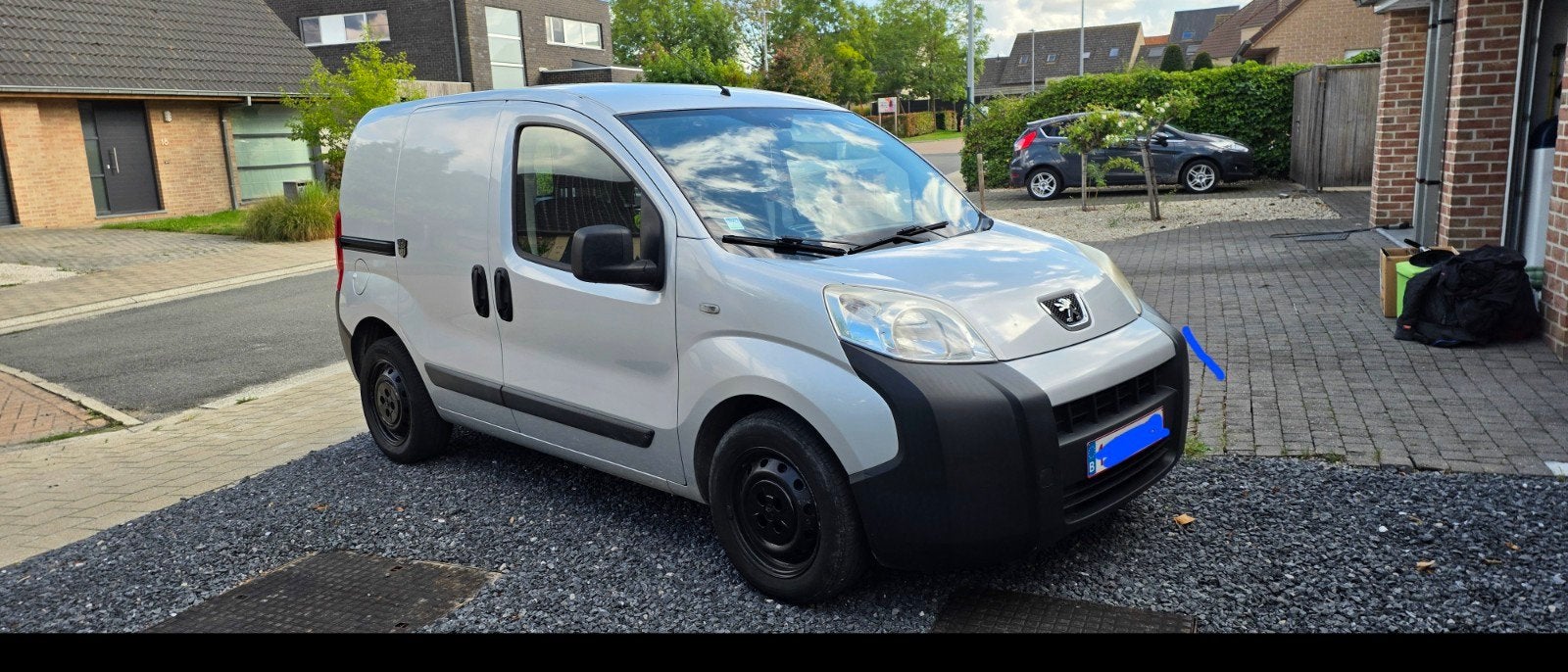 peugot bipper 2014 ,diesel met trekhaak, Auto's, Zwart, Particulier, Zilver of Grijs, Te koop