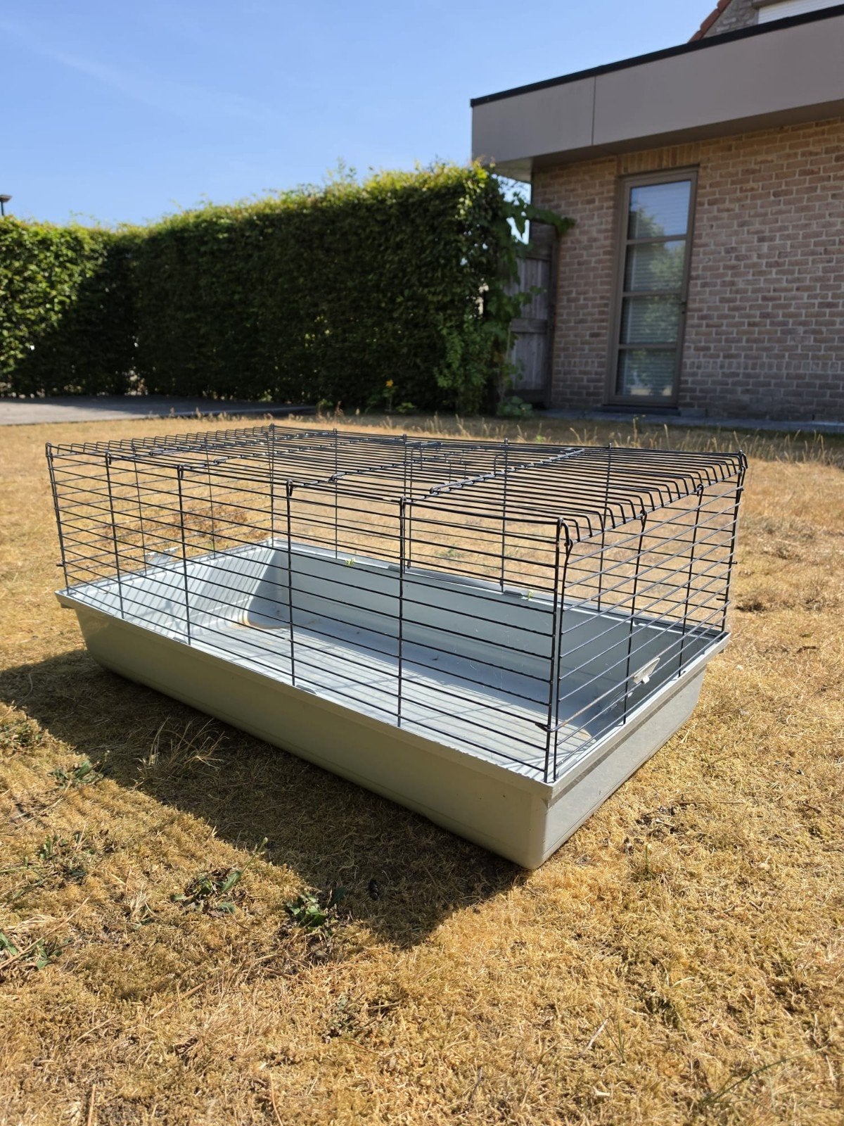 Konijnenkooi 2 stuks, Dieren en Toebehoren, Kooi, Gebruikt, Cavia, 75 tot 110 cm