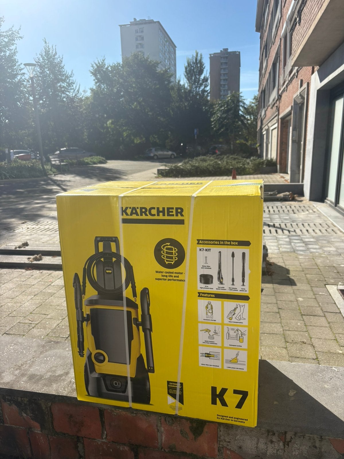 Karcher K7 - Nieuw - niet uitgepakt, Jardin & Terrasse, Enlèvement, Neuf, Électrique, Avec pression d'eau réglable