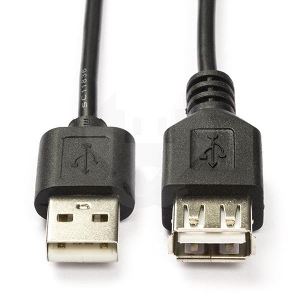 USB A verlengkabel 1 meter, Ophalen of Verzenden, Nieuw