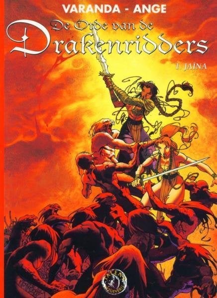 Strip " De orde van de drakenridders " nr.1  H.C., Boeken, Stripverhalen, Eén stripboek, Ophalen of Verzenden, Zo goed als nieuw