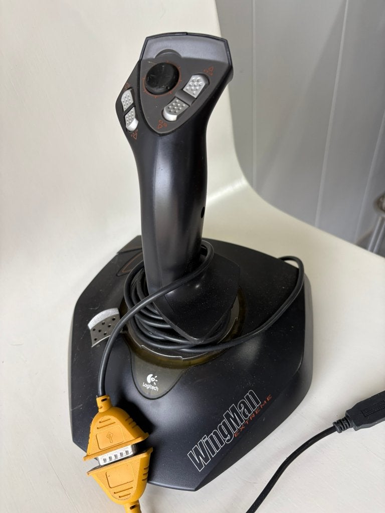 Joystick games pc, Enlèvement, Utilisé, Logitech