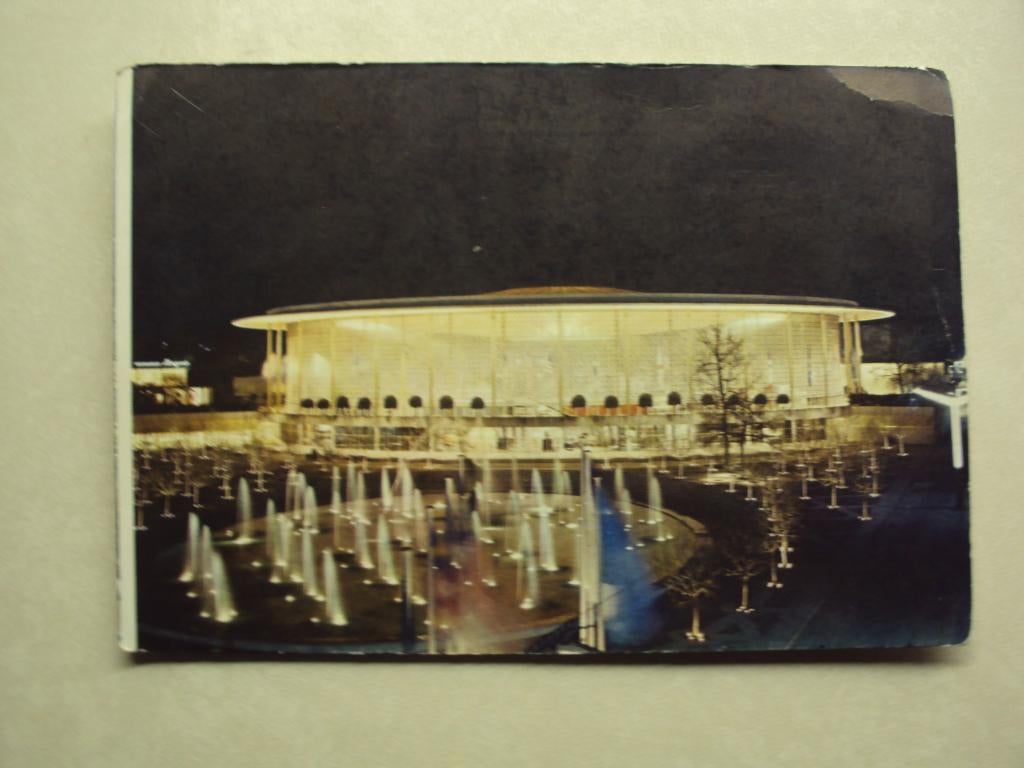 55189 - BRUSSEL - EXPO 1958 - PAVILJOEN VAN USA 'S NACHTS, Verzenden
