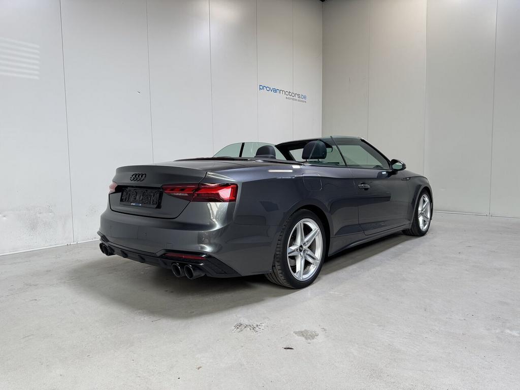 Audi A5 Cabrio 45 Benzine 2.0 Autom. - S-Line - Topstaat! 1, 4 zetels, 140 g/km, 4 cilinders, 0 kg