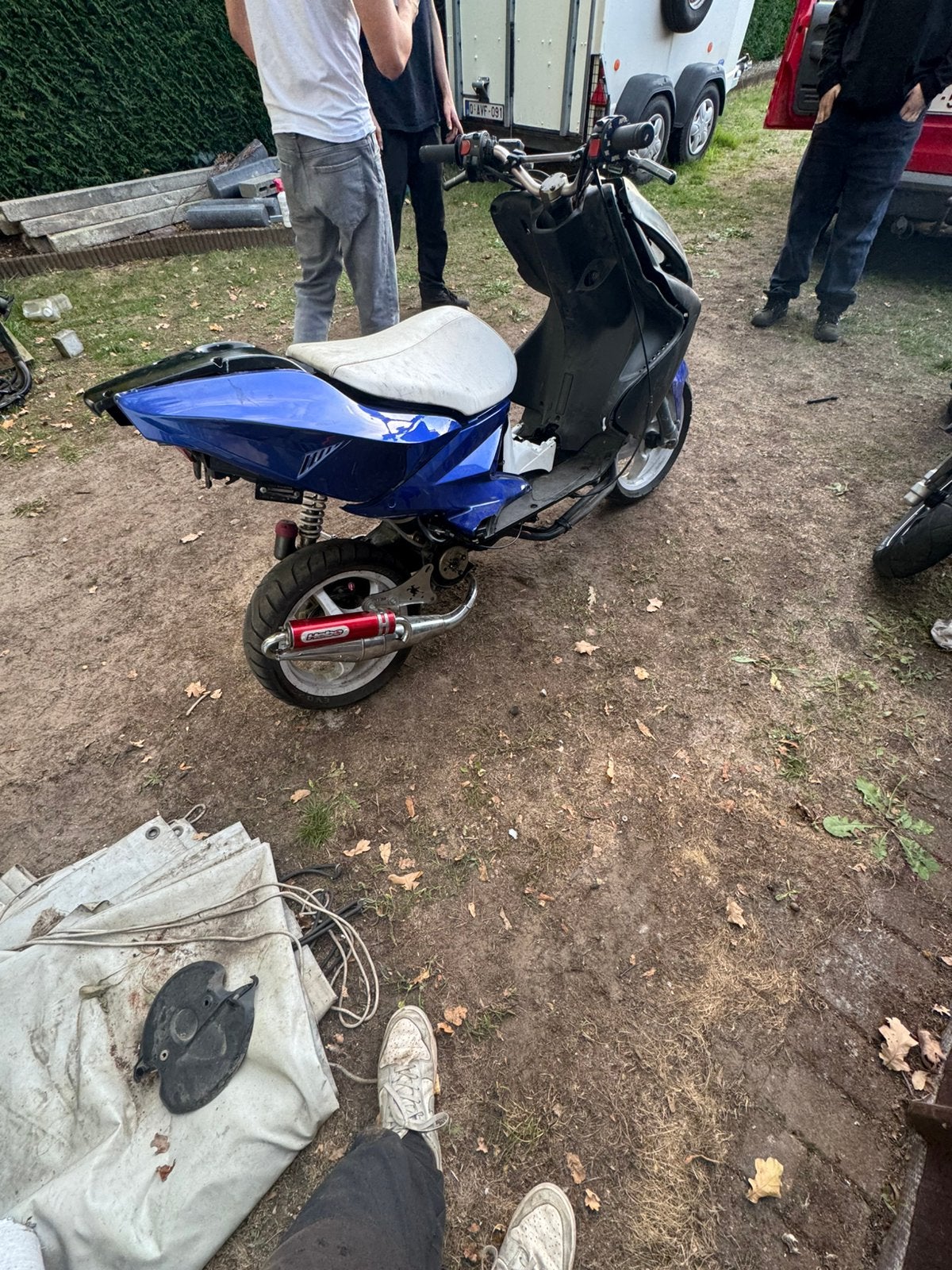 Project aerox 600 deze week ophalen, Fietsen en Brommers, Ophalen of Verzenden, Zo goed als nieuw