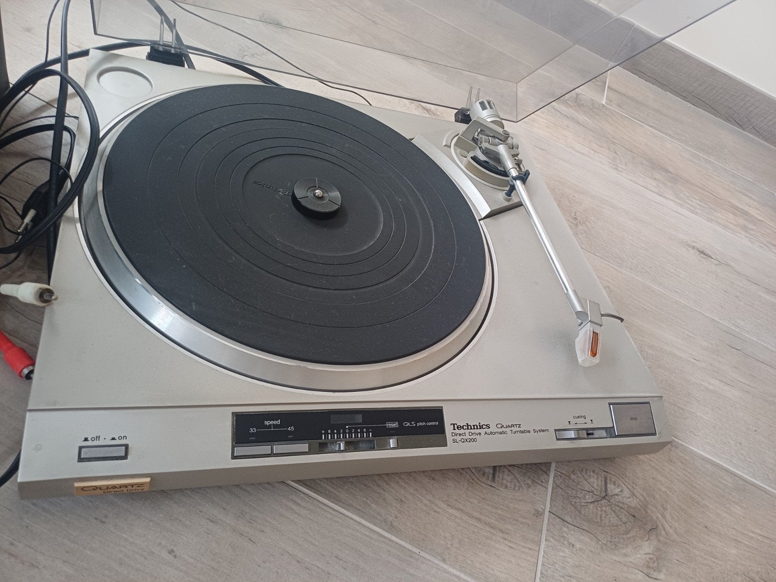 Platine vinyle Technics Quartz SL-QX200, TV, Hi-fi & Vidéo, Tourne-disques, Technics