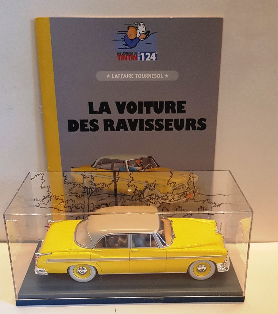 Les voitures de Tintin 1/24 N39, La voiture des ravisseurs, Envoi, Tintin, Neuf, Statue ou Figurine