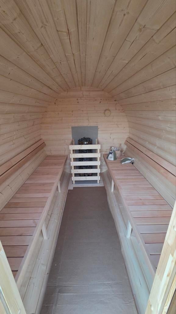 Livraison et installation gratuites du sauna 3M Barrel, Enlèvement ou Envoi